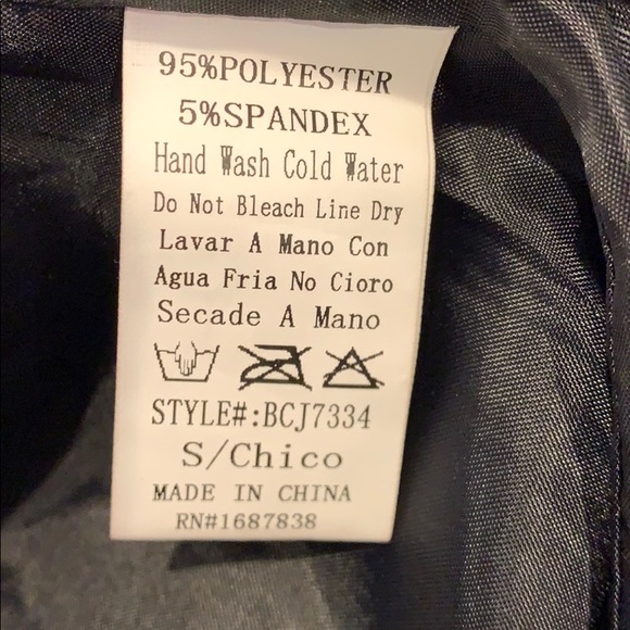 Fashion Nova Open Front Blazer Lace Up Detail - Picture 9 of 11